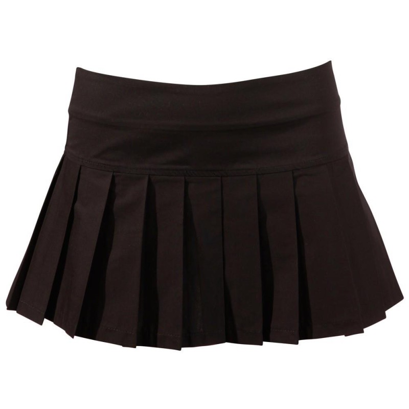 Pleated MIni Skirt L